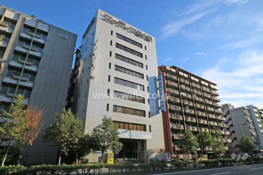 ネオライフ新大阪西棟の外観（北側から）