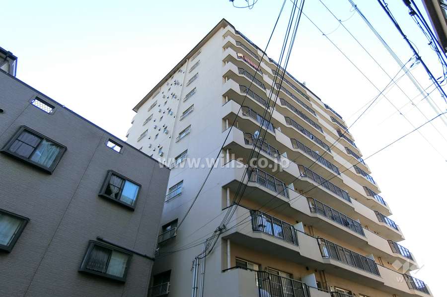 端光ダイヤモンドマンションの外観（北西側から）