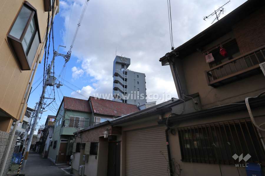 エスリード新大阪第６の外観（北西側から）