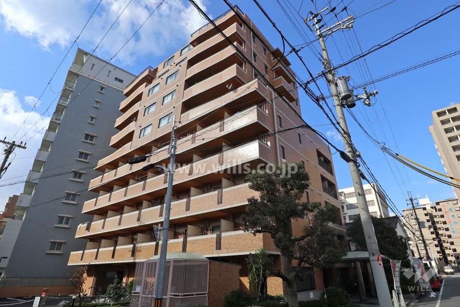 ダイアパレス新大阪の外観（南東側から）