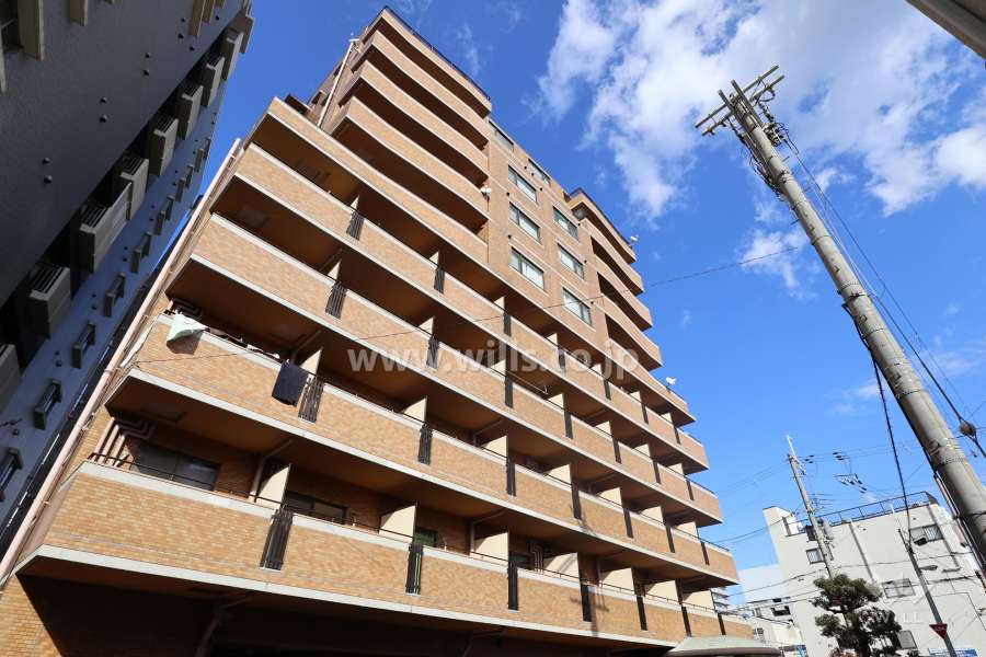 ダイアパレス新大阪の外観（南西側から）