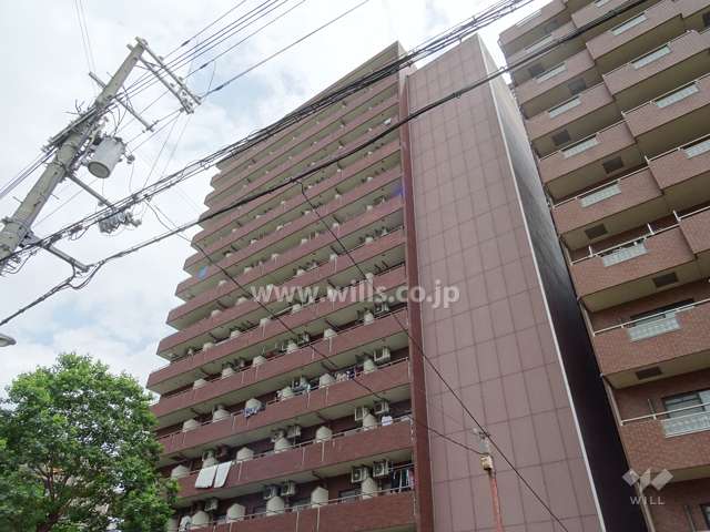 ライオンズマンション新大阪第3の外観（北西側から）