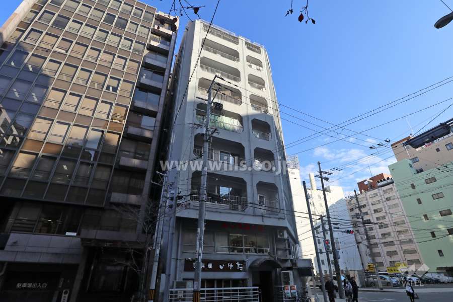 チサンマンション第6新大阪の外観（北西側から）