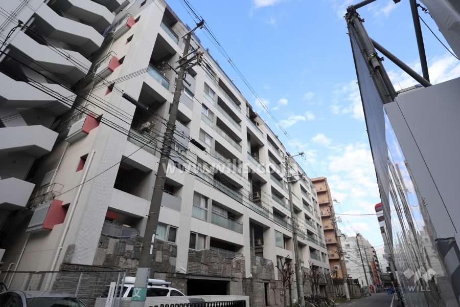 ルグランデ新大阪南の外観（南西側から）