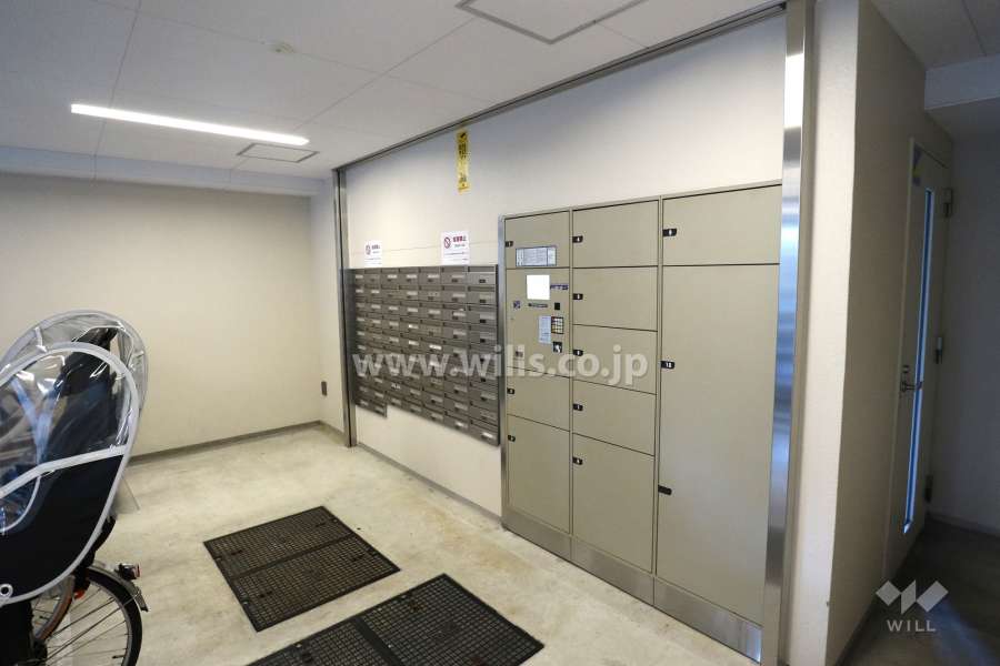 集合ポストと宅配ボックス