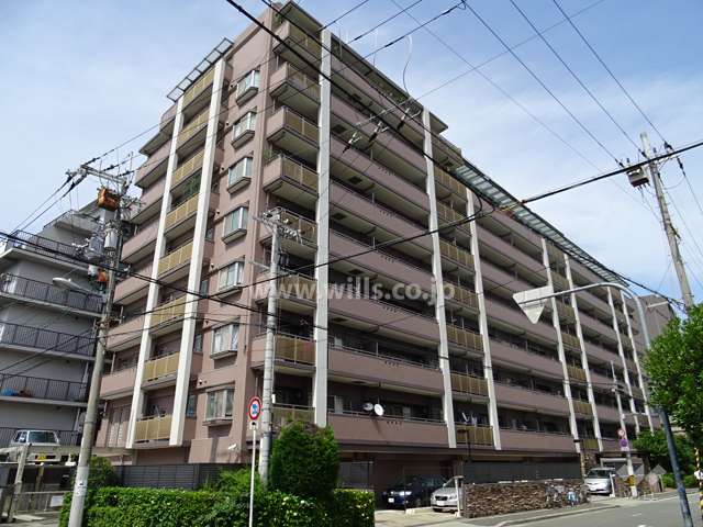 エステムコート新大阪Ⅱハーブフォリアの外観（南西側から）