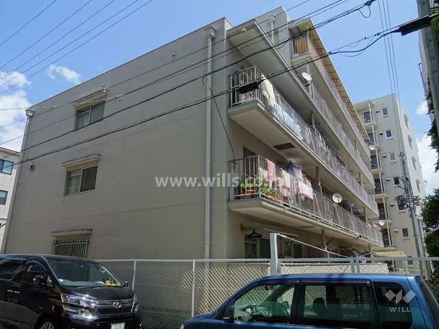 財形第3新大阪ハイツの外観（南西側から）