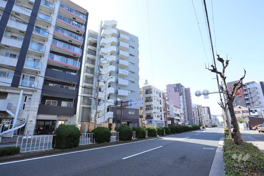 プレステージ北大阪ブライトスクエアの遠景