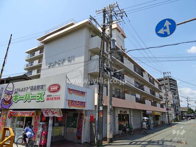 サントピア淀川の外観（南東側から）