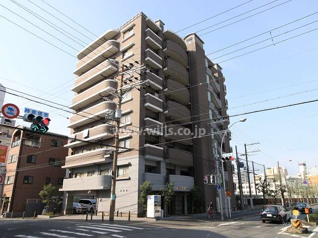 アリスト十三の外観（北東側から）