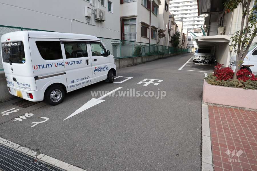 駐車場出口