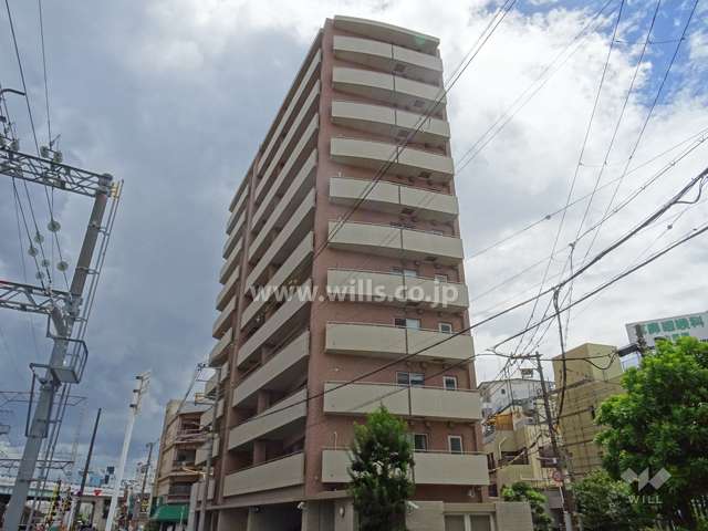ラフィーナ十三本町の外観(北側から)
