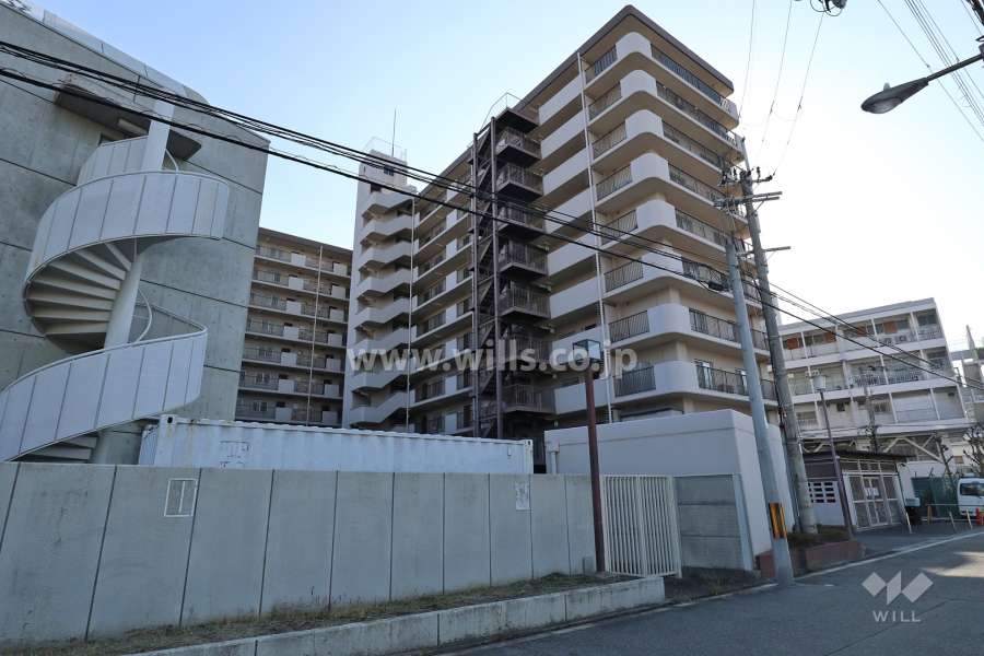 レック淀川の外観（北西側から）