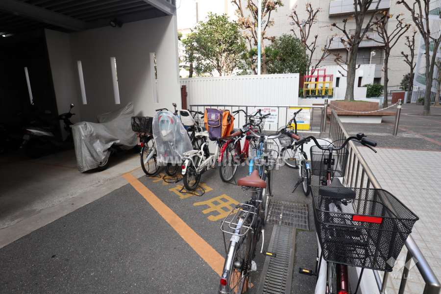来客用駐輪場