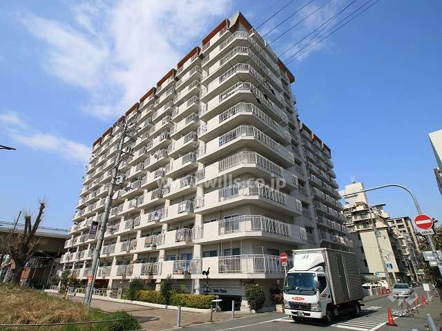 ハイム北野の外観（南東側から）