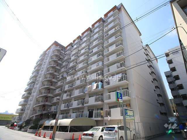 ハイム北野の外観（北東側から）