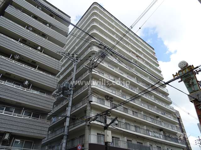 近鉄淀川リバーサイドマンションの外観（北西側から）