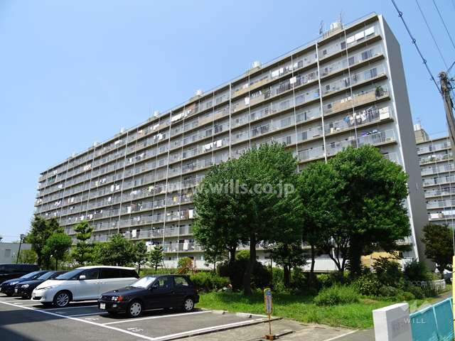 新北野コーポＢ棟の外観（南東側から）