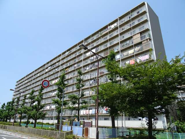 新北野コーポＣ棟の外観（南東側から）