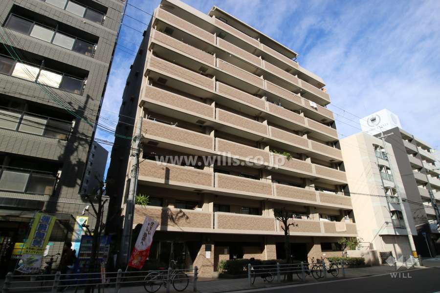 藤和シティホームズ新北野の外観（南西側から）