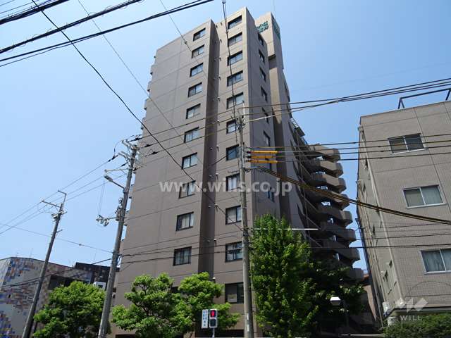 メロディーハイム新北野の外観（北東側から）