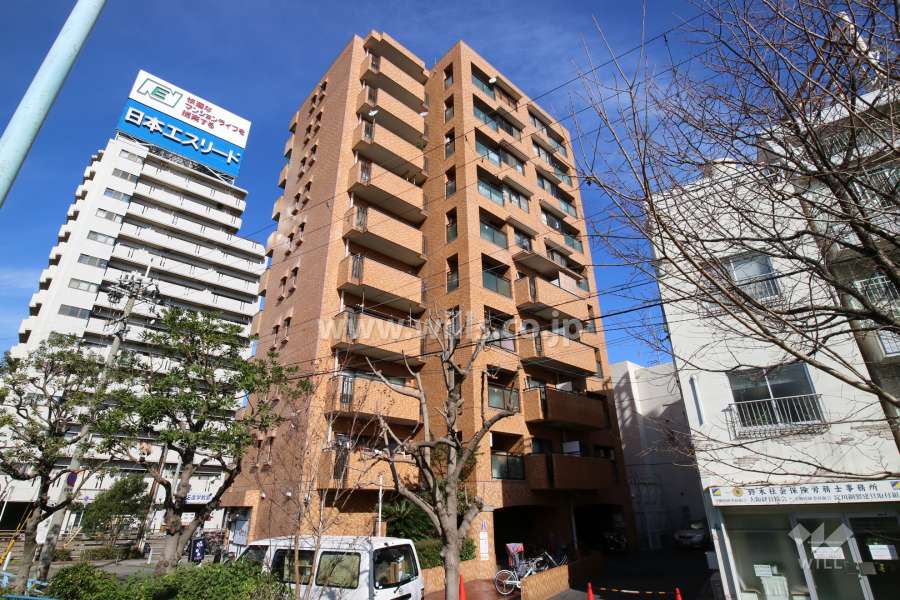 ダイアパレス塚本の外観（南西側から）