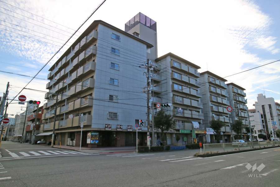 シャンティ—塚本の外観（北側から）