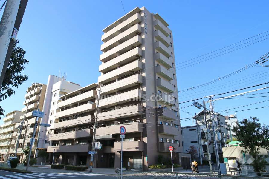 パラシオ塚本Ⅰの外観（南東側から）