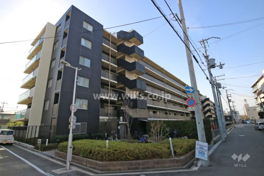 シティハウス塚本の外観（北東側から）