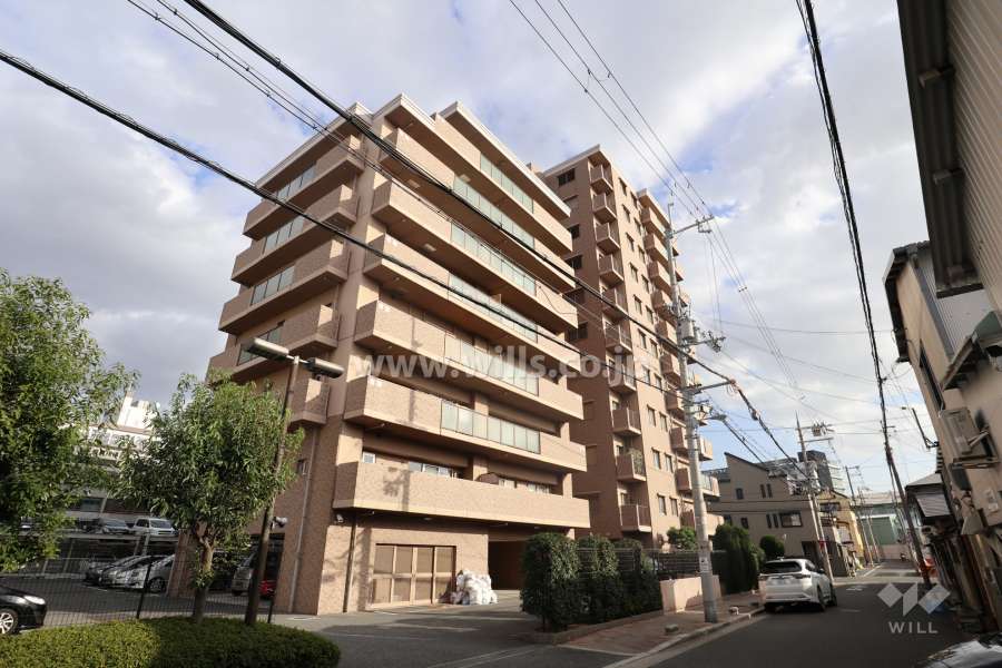 ネクストシティメイツ北野の外観（西側から）