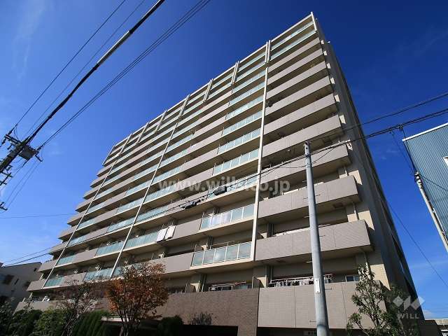 クレアシティ田川ソルシオ外観（南東側から）