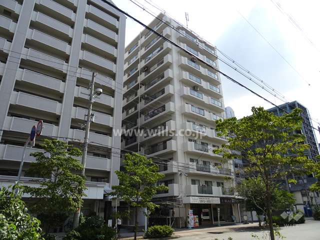 パルムハウス新大阪の外観(北東側から)