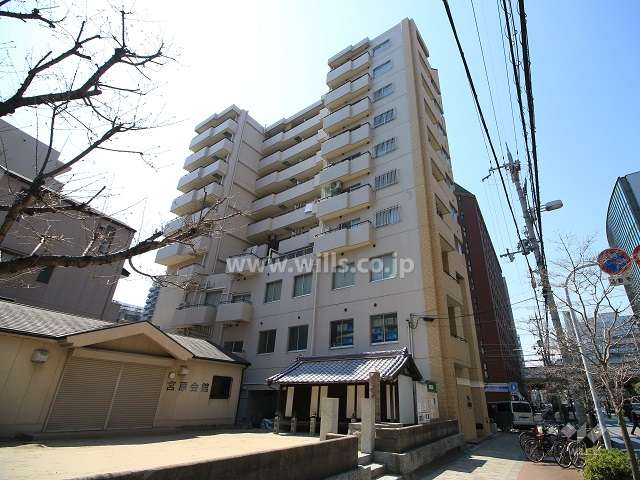 ライオンズマンション新大阪第2の外観（北東側から）