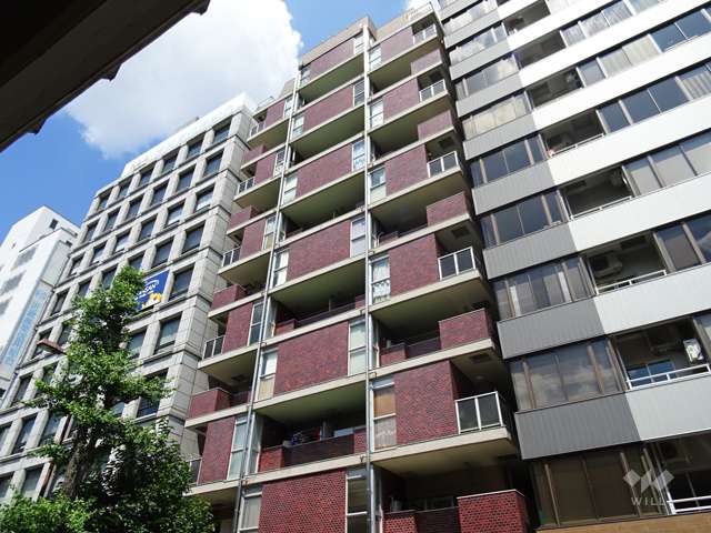 ネオハイツ新大阪の外観（南西側から）