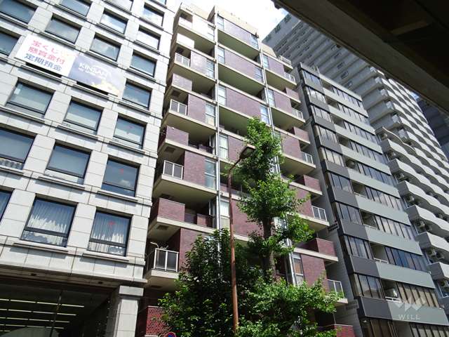 ネオハイツ新大阪の外観（北西側から）