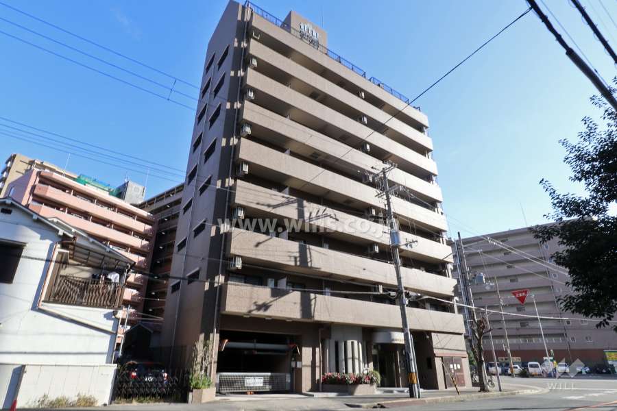 リーガル新大阪Ⅳの外観(北西側から)
