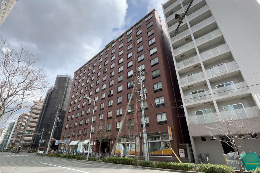 ステュディオ新御堂の外観(北西側から)