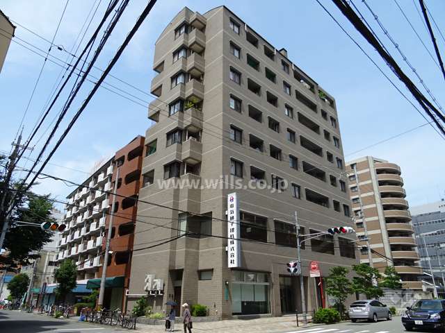 プレシオ新大阪の外観（南西側から）