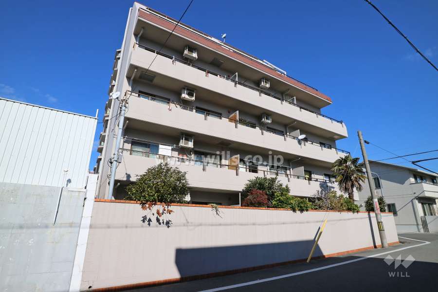 チサンマンション豊中南桜塚の外観(南側から)