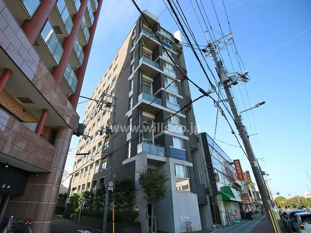 ルグランデ新大阪北の外観（南東側から）