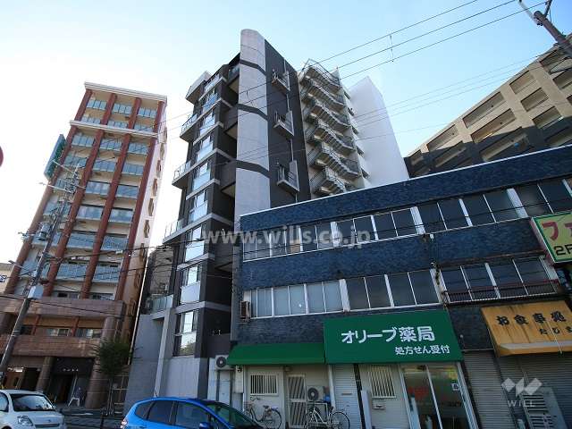 ルグランデ新大阪北の外観（北東から）