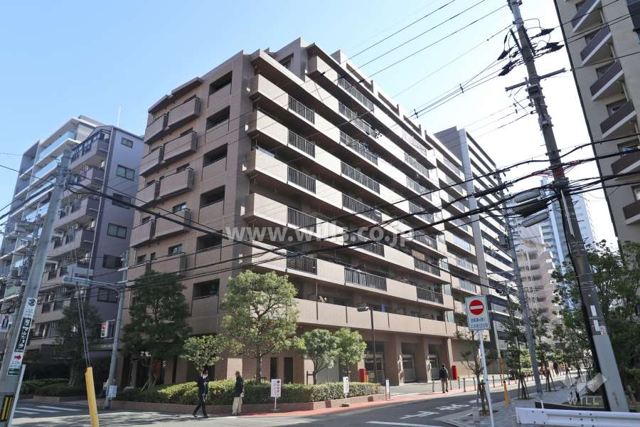 チュリス新大阪の外観（北西側から）