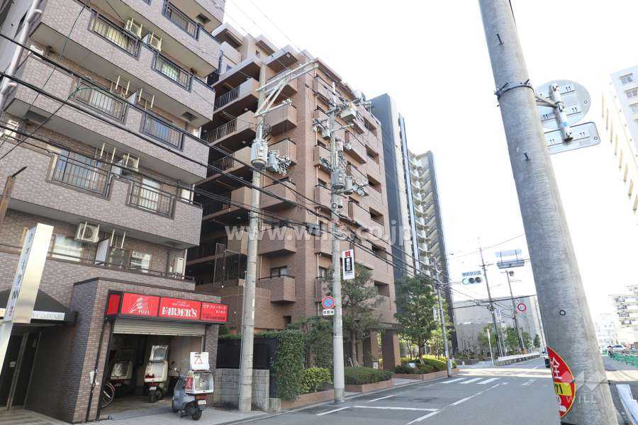 チュリス新大阪の外観（北東側から）