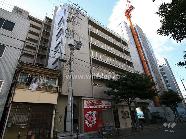 エバーグリーン新御堂外観（北東側から）