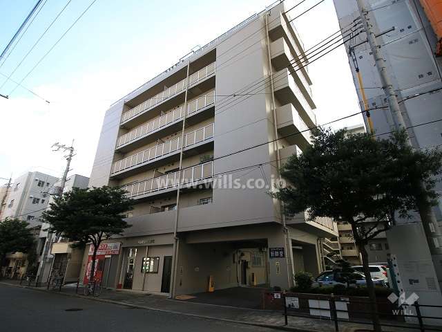 エバーグリーン新御堂外観（北西側から）