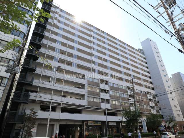 新大阪グランドハイツの外観（北東側から）