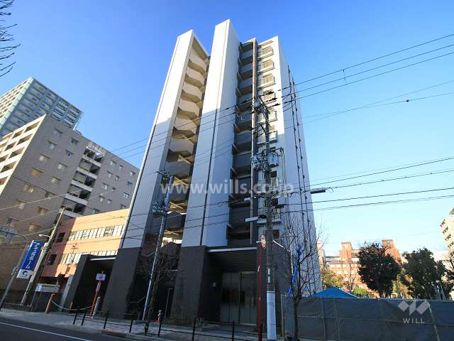 ローレルコート新大阪の外観（北東側から）