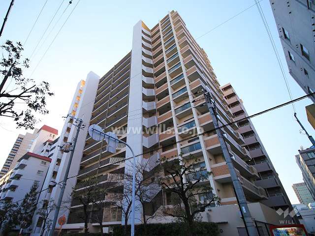 ファミール新大阪クレアステージの外観（北西側から）