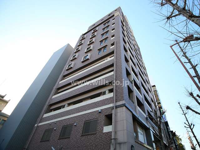 ヴァンデュール新大阪シティライフの外観（北西側から）