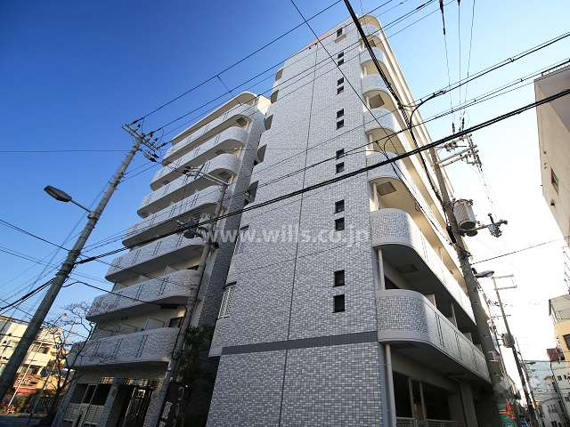 リーガル新大阪の外観（南西側から）